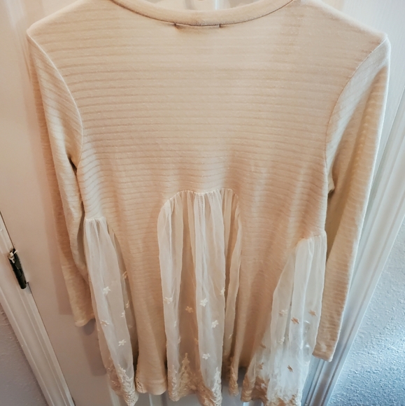 Altar'd State Mixed Media/Lace Cardigan - Picture 11 of 11